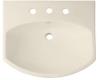 Kohler Cimarron K-2363-1-47 Almond Cimarron Lavatory Basin with Single-Hole Faucet Drilling