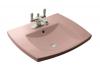 Kohler Kelston K-2381-1-45 Wild Rose Self-Rimming Lavatory with Single-Hole Faucet Drilling