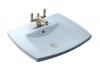 Kohler Kelston K-2381-1-6 Skylight Self-Rimming Lavatory with Single-Hole Faucet Drilling