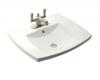 Kohler Kelston K-2381-4-0 White Self-Rimming Lavatory with 4" Centers