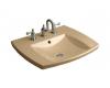 Kohler Kelston K-2381-8-33 Mexican Sand Self-Rimming Lavatory with 8" Centers