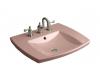 Kohler Kelston K-2381-8-45 Wild Rose Self-Rimming Lavatory with 8" Centers