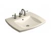 Kohler Kelston K-2381-8-47 Almond Self-Rimming Lavatory with 8" Centers