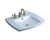 Kohler Kelston K-2381-8-6 Skylight Self-Rimming Lavatory with 8" Centers