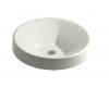 Kohler Inscribe K-2388-0 White 16-1/2" Cast Iron Wading Pool Lavatory