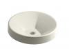 Kohler Inscribe K-2389-96 Biscuit 19" Cast Iron Wading Pool Lavatory