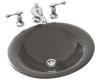 Kohler Vessels K-2804-58 Thunder Grey Iron Bell Vessels Self-Rimming Lavatory