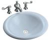 Kohler Vessels K-2804-6 Skylight Iron Bell Vessels Self-Rimming Lavatory