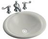 Kohler Vessels K-2804-95 Ice Grey Iron Bell Vessels Self-Rimming Lavatory