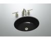 Kohler Iron Flute K-2816-P5-7 Black Black Lavatory