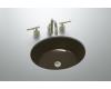 Kohler Iron Flute K-2816-P5-KA Black 'n Tan Lavatory