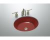 Kohler Iron Flute K-2816-P5-R1 Roussillon Red Lavatory