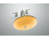 Kohler Serif K-2824-KE Vapour Orange Undercounter Lavatory