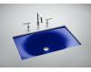 Kohler Iron/Tones K-2826-30 Iron Cobalt Cast Iron 24-3/4" X 15-5/8" Undercounter/Self-Rimming Lavatory