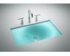 Kohler Iron/Tones K-2826-KG Vapour Green Cast Iron 24-3/4" X 15-5/8" Undercounter/Self-Rimming Lavatory