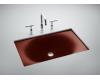 Kohler Iron/Tones K-2826-RR Ember Cast Iron 24-3/4" X 15-5/8" Undercounter/Self-Rimming Lavatory