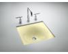 Kohler Iron/Tones K-2827-Y2 Sunlight Cast Iron 16-3/8" X 15-5/8" Undercounter/Self-Rimming Lavatory