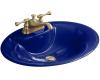 Kohler Maratea K-2831-1-30 Iron Cobalt Self-Rimming Lavatory with Single-Hole Faucet Drilling