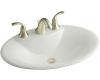 Kohler Maratea K-2831-1-FF Sea Salt Self-Rimming Lavatory with Single-Hole Faucet Drilling