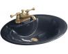 Kohler Maratea K-2831-4-52 Navy Self-Rimming Lavatory with 4" Centers