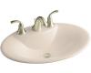 Kohler Maratea K-2831-8-55 Innocent Blush Self-Rimming Lavatory with 8" Centers