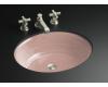 Kohler Garamond K-2832-45 Wild Rose Undercounter Lavatory