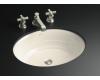 Kohler Garamond K-2832-47 Almond Undercounter Lavatory