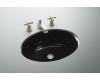 Kohler Garamond K-2832-7 Black Black Undercounter Lavatory