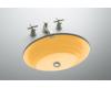 Kohler Garamond K-2832-KE Vapour Orange Undercounter Lavatory