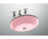 Kohler Garamond K-2832-KF Vapour Pink Undercounter Lavatory