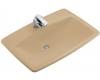 Kohler Man's Lav K-2885-1-33 Mexican Sand Self-Rimming Lavatory with Single-Hole Faucet Drilling