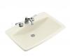 Kohler Mans Lav K-2885-1-FE Frost Self-Rimming Lavatory with Single-Hole Faucet Drilling