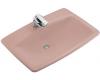 Kohler Mans Lav K-2885-8-45 Wild Rose Self-Rimming Lavatory with 8" Centers