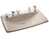 Kohler Mans Lav K-2885-8S-55 Innocent Blush Self-Rimming Lavatory with 8" Centers at Left