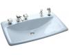 Kohler Mans Lav K-2885-8S-6 Skylight Self-Rimming Lavatory with 8" Centers at Left