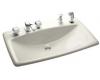 Kohler Mans Lav K-2885-8S-FT Basalt Self-Rimming Lavatory with 8" Centers at Left