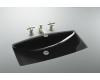 Kohler Man's Lav K-2885-8U-7 Black Black Undercounter Lavatory with 8" Centers