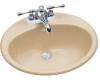 Kohler Farmington K-2905-4-33 Mexican Sand Self-Rimming Lavatory with 4" Centers