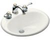 Kohler Farmington K-2905-8-0 White Self-Rimming Lavatory with 8" Centers