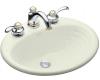 Kohler Ellington K-2906-1-NG Tea Green Self-Rimming Lavatory with Single-Hole Faucet Drilling