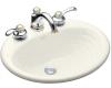 Kohler Ellington K-2906-8-96 Biscuit Self-Rimming Lavatory with 8" Centers