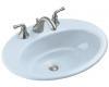 Kohler Thoreau K-2907-1-6 Skylight Self-Rimming Lavatory with Single-Hole Faucet Drilling