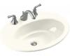 Kohler Thoreau K-2907-1-96 Biscuit Self-Rimming Lavatory with Single-Hole Faucet Drilling