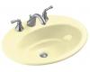Kohler Thoreau K-2907-1-Y2 Sunlight Self-Rimming Lavatory with Single-Hole Faucet Drilling