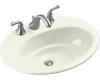 Kohler Thoreau K-2907-4-NG Tea Green Self-Rimming Lavatory with 4" Centers