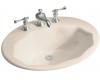 Kohler Larkspur K-2908-1-55 Innocent Blush Self-Rimming Lavatory with Single-Hole Faucet Drilling