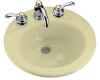 Kohler Radiant K-2917-8-Y2 Sunlight Self-Rimming Lavatory with 8" Centers