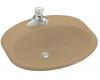Kohler Providence K-2929-1-33 Mexican Sand Self-Rimming Lavatory with Single-Hole Faucet Drilling