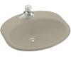 Kohler Providence K-2929-1-G9 Sandbar Self-Rimming Lavatory with Single-Hole Faucet Drilling