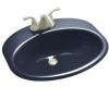 Kohler Providence K-2929-4-52 Navy Self-Rimming Lavatory with 4" Centers